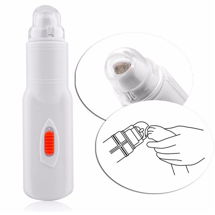 Battery Operated Nail Grooming Tool for Dogs Cats - White-1