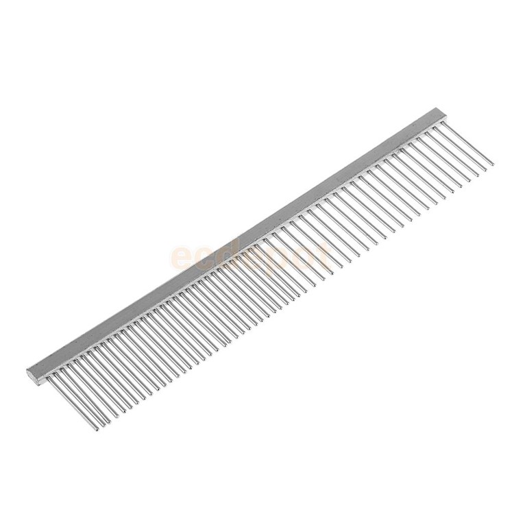 Stainless Steel Pet Dog & Cat Shedding Comb and Grooming Comb-1