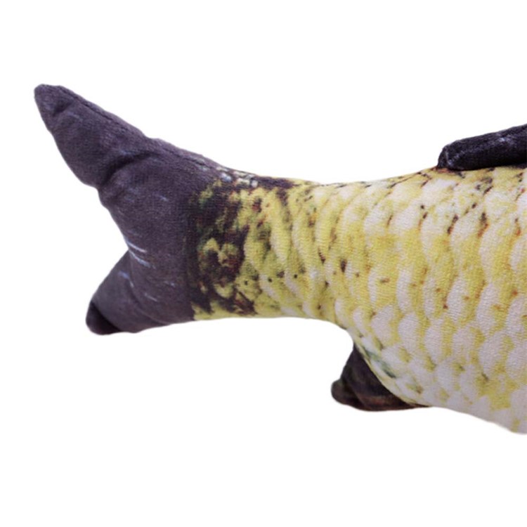 Cat Catnip Mint Fish Toys Kitty Treat Simulated Animal Fish for Kitty - S / Grass Carp-6