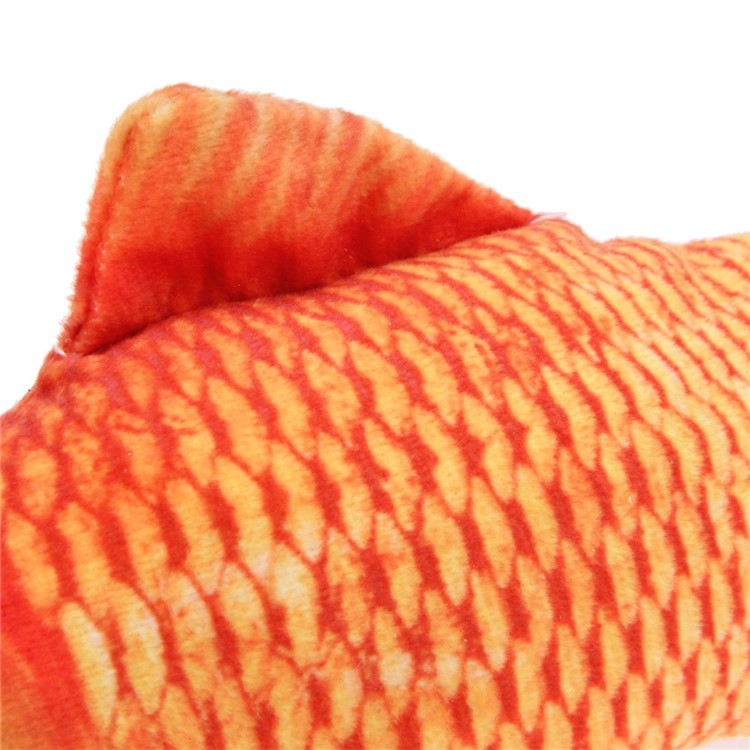Kitty Treat Simulated Animal Fish Cat Catnip Mint Fish Toys for Kitty - M / Red Fish-5