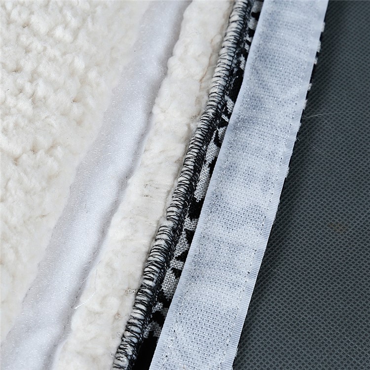 Cat Rustling Sack Functional Winter Warm Cat Pet Cave Pad - Blue-5