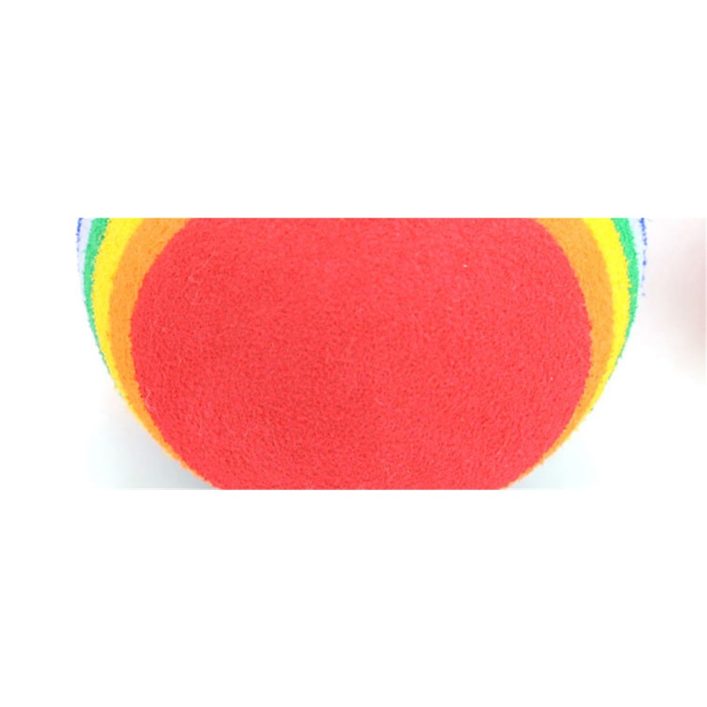 5Pcs/Set Colorized Rainbow Pet Chewing Training Ball Puppy Ball Toy-2