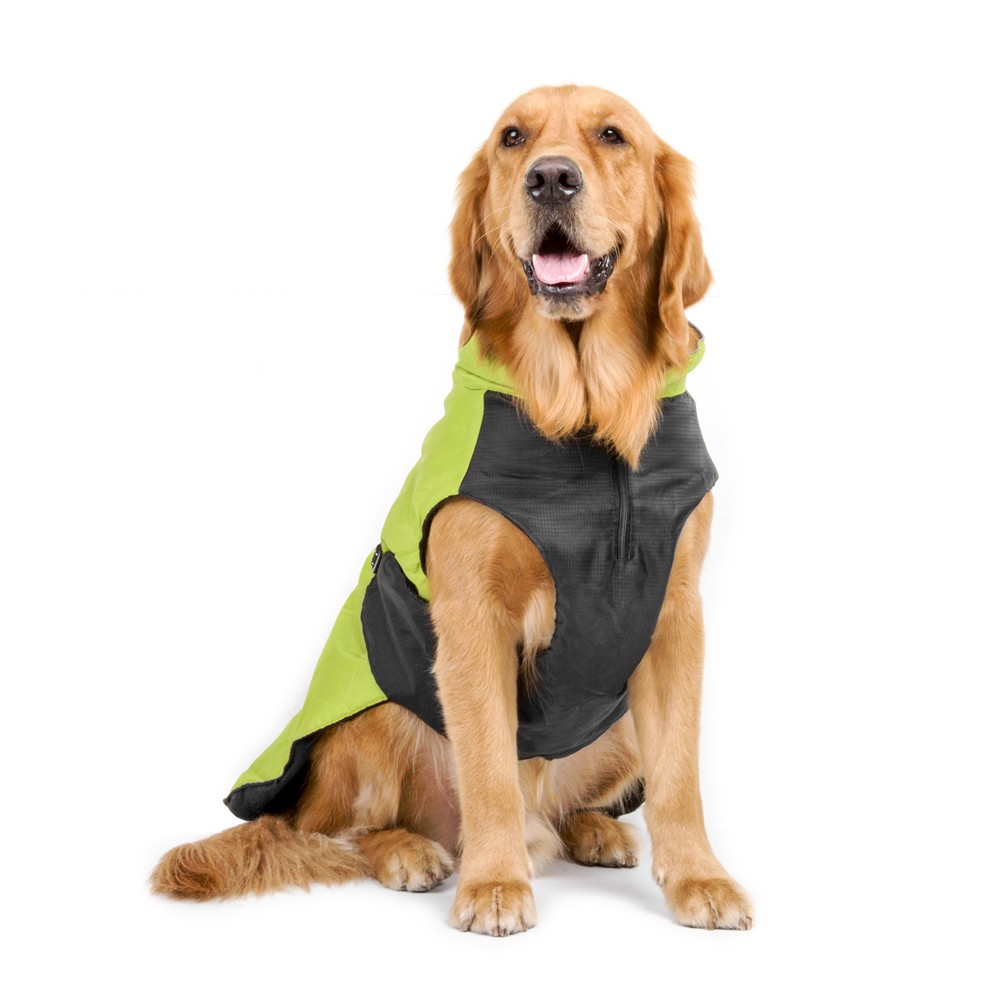 Waterproof Dog Jacket Pet Dog Warm Vest Coat - Green / Size: XXXL-1