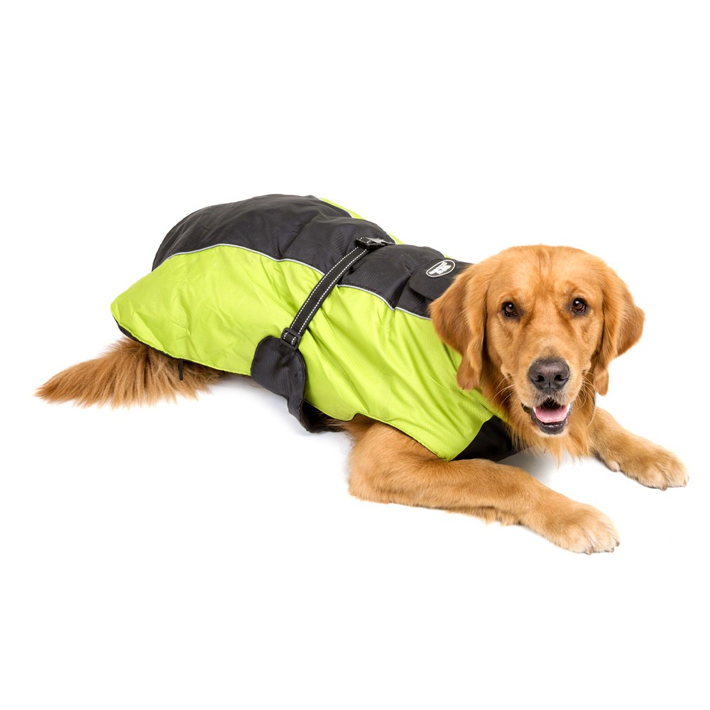 Waterproof Dog Jacket Pet Dog Warm Vest Coat - Green / Size: XXXL-2