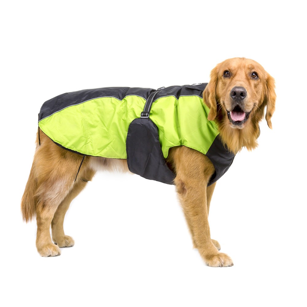 Waterproof Dog Jacket Pet Dog Warm Vest Coat - Green / Size: XXXL-3