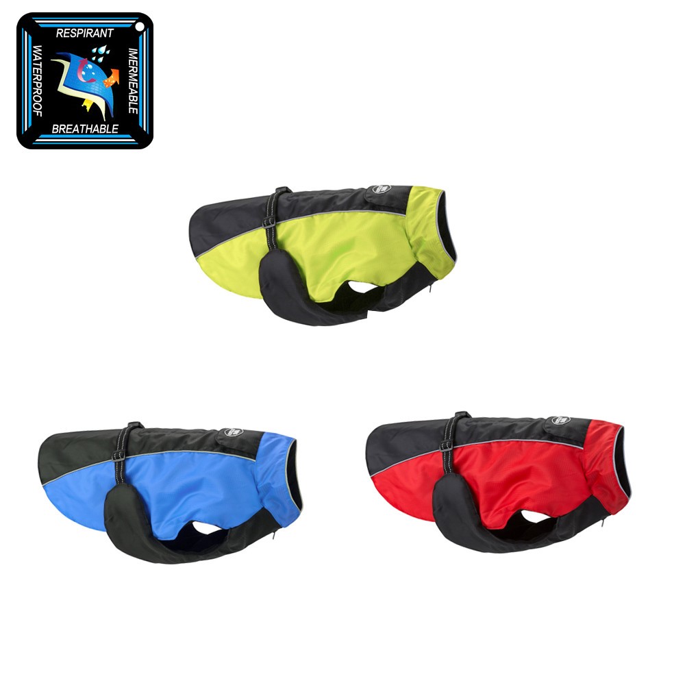 Waterproof Dog Jacket Pet Dog Warm Vest Coat - Green / Size: XXXL-6