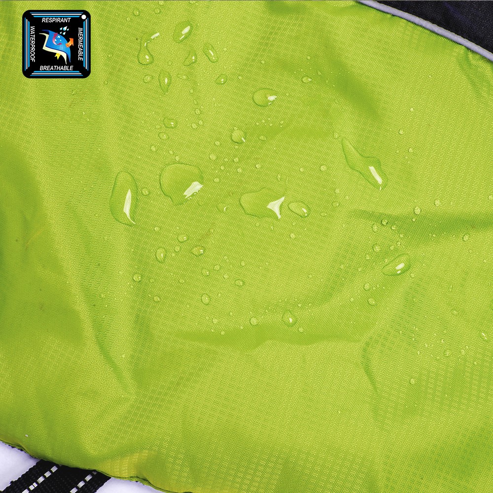 Waterproof Dog Jacket Pet Dog Warm Vest Coat - Green / Size: XXXL-7