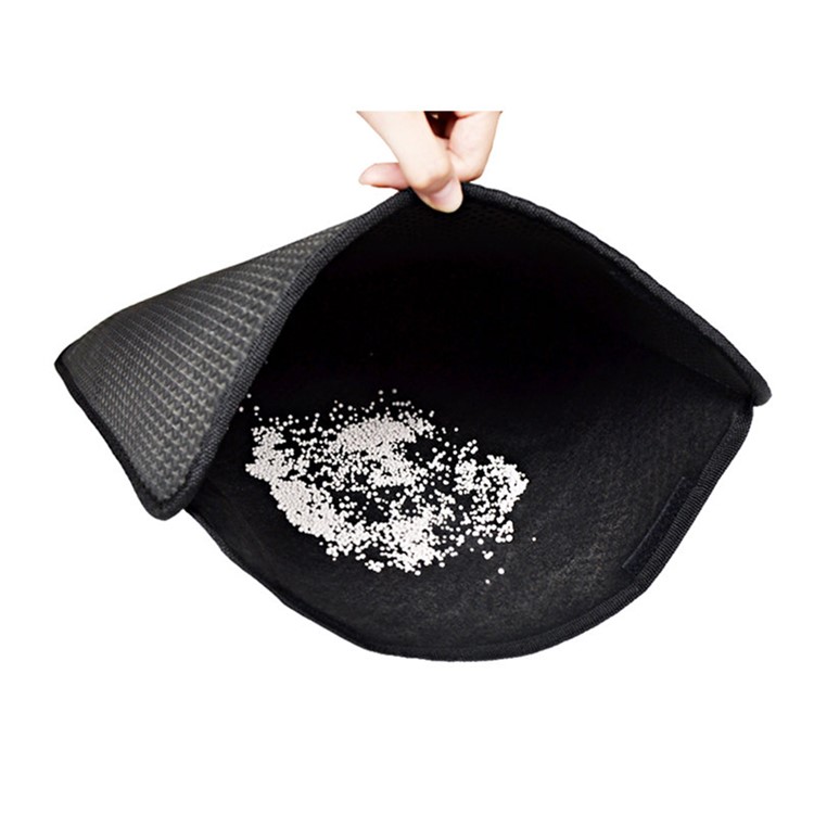 Cat Litter Mat EVA Double-Layer Cat Litter Trapper Pad, Size: 40 x 50cm - Black-5
