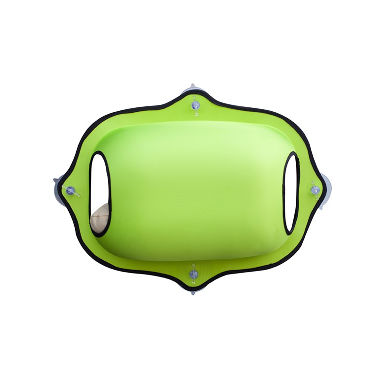 Egg-shaped Durable Suction Cup Cozy Cat Cave Bed - Green-1