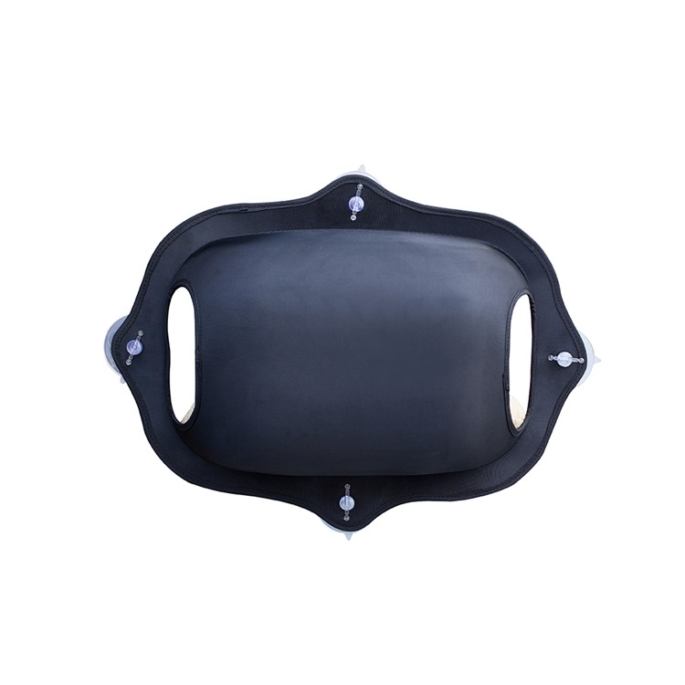 Comfortable Egg-shaped Suction Cup Cozy Cat Cave Bed - Dark Blue-1