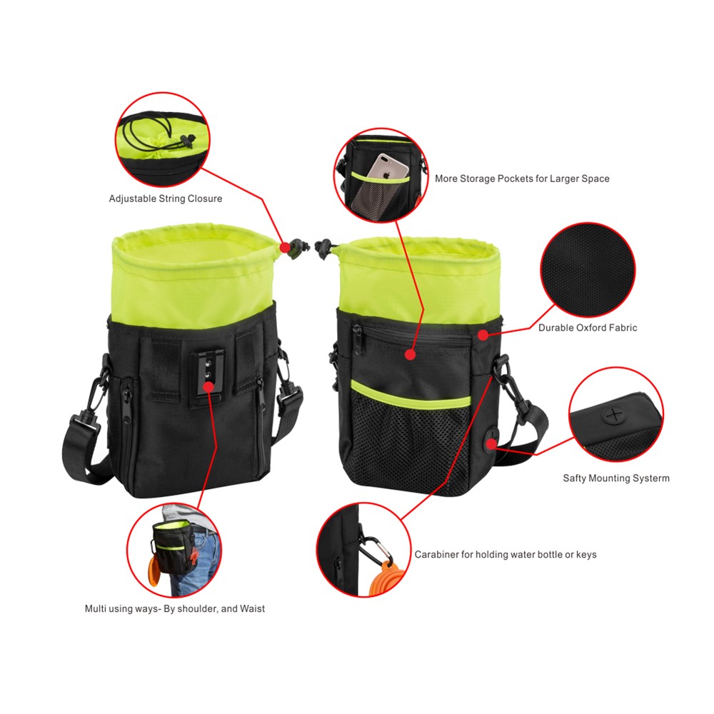 Outdoor Pet Dog Training Waterproof Pouch Bag with Waste Bags Dispenser-13