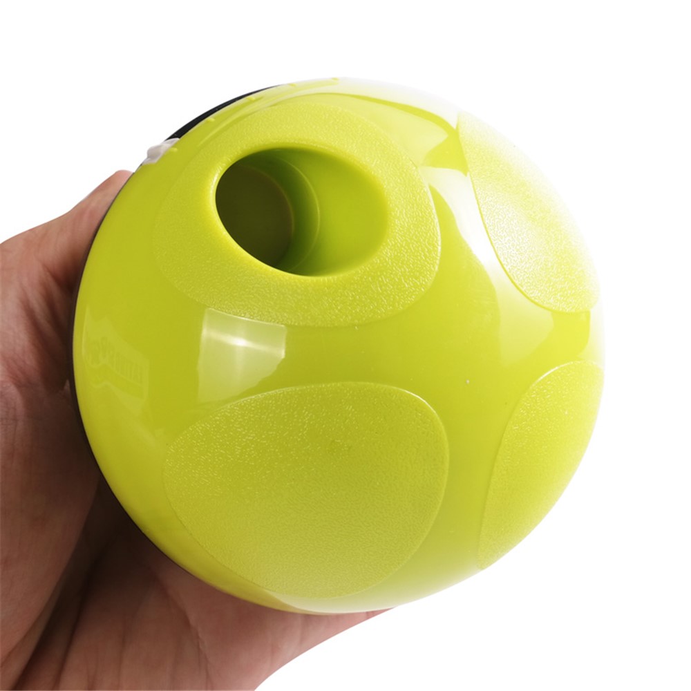 Tumbler Shape Pet Dog Chew Toy Leaky Food Ball Food Dispensing Ball - Green-3