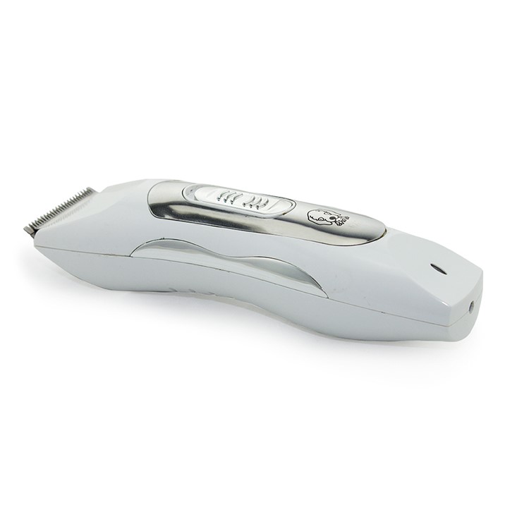 BZ-805 Professional Rechargeable Pet Hair Clipper with Grooming Kit - White / EU Plug-2