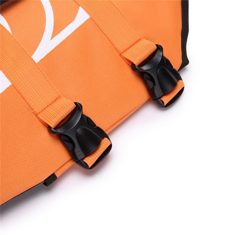 Pet Swimming Water Sports Protection Bathing Suit Life Vest Clothing Life Jacket for Dog Safety - Size: S / Orange-11