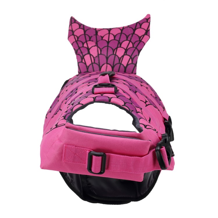 Water Sports Swimming Protection Bathing Suit Life Jacket for Pet Dog Safety - Size: S / Rose-3