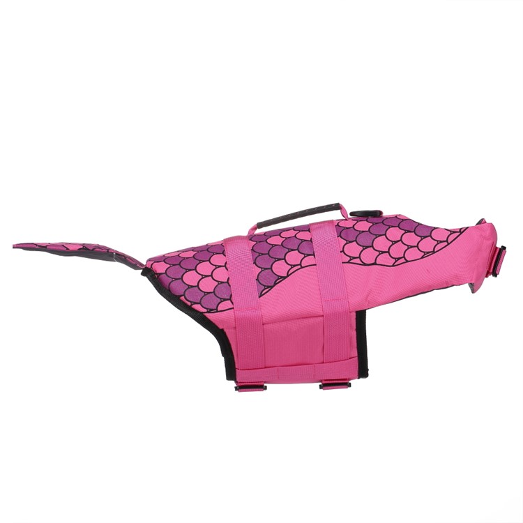 Water Sports Swimming Protection Bathing Suit Life Jacket for Pet Dog Safety - Size: S / Rose-6