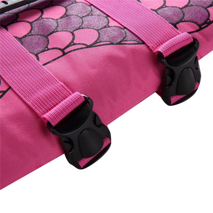 Water Sports Swimming Protection Bathing Suit Life Jacket for Pet Dog Safety - Size: S / Rose-8