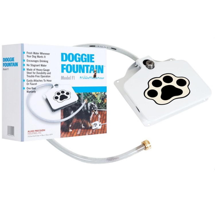 Outdoor Foot Pedal Operated Dog Pet Water Sprinkler Easy Activated Dog Water Fountain Pet Water Drinking Feeder-7