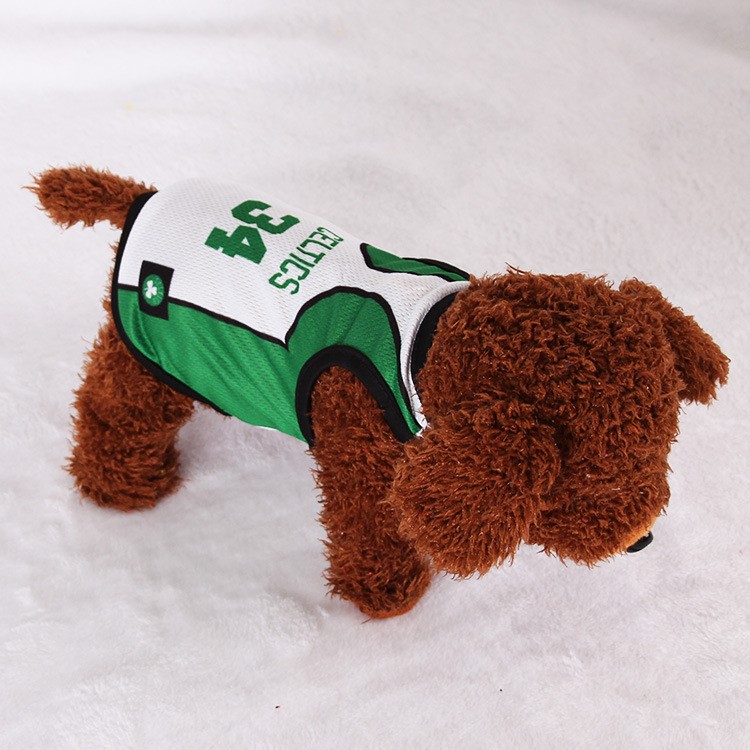 Copa Do Mundo De Futebol Jersey Respirável Primavera / Verão Coletes Coletes Sportswear Ao Ar Livre Roupas De Futebol - Tamanho M / Número Branco E Verde 34 Celtics-3