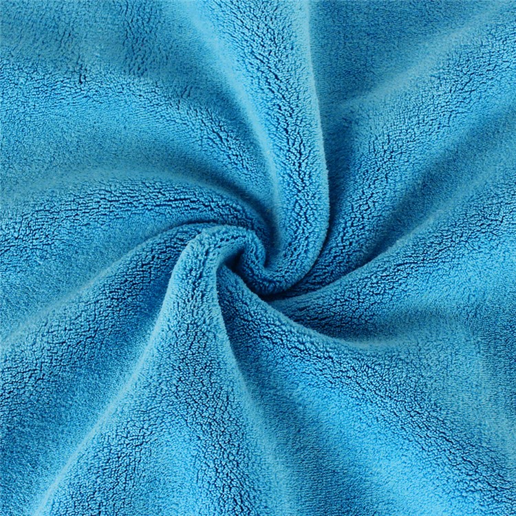 Pet Cat Bathrobe 800GSM Microfiber Quickly Absorbing Water Bath Towel - Blue-10