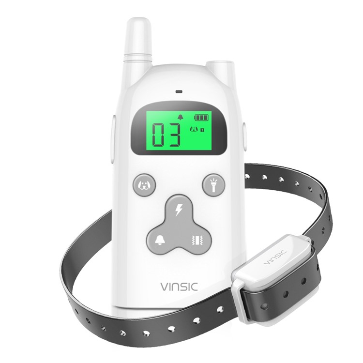VINSIC VSAA006 Dog Training Collar 300 Meters Remote Control with LCD Display-2