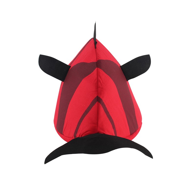 Breathable Fish Shaped Pet Cat Sleeping Bag Felt Nest Cat Litter, Size: L - Red-8