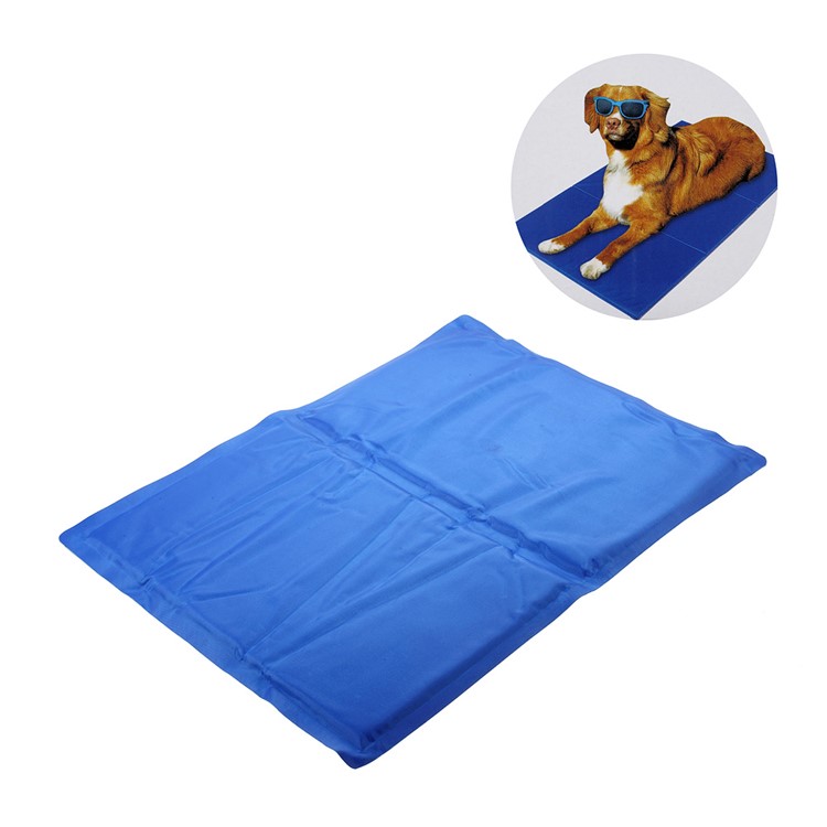 Comfortable Pet Cooling Gel Mat for Dogs and Cats, Size: S (30 x 40cm) - Blue-1