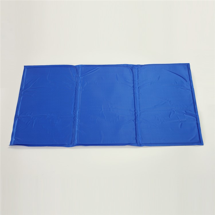 Reusable Pet Dog Cat Self Cooling Mat Pad, Size: L (50 x 90cm) - Blue-3