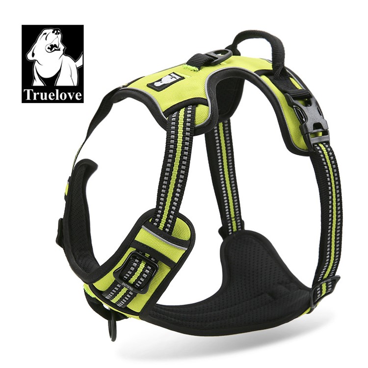 truelove no pull non choking dog harness with handle truelove dog harness size chart