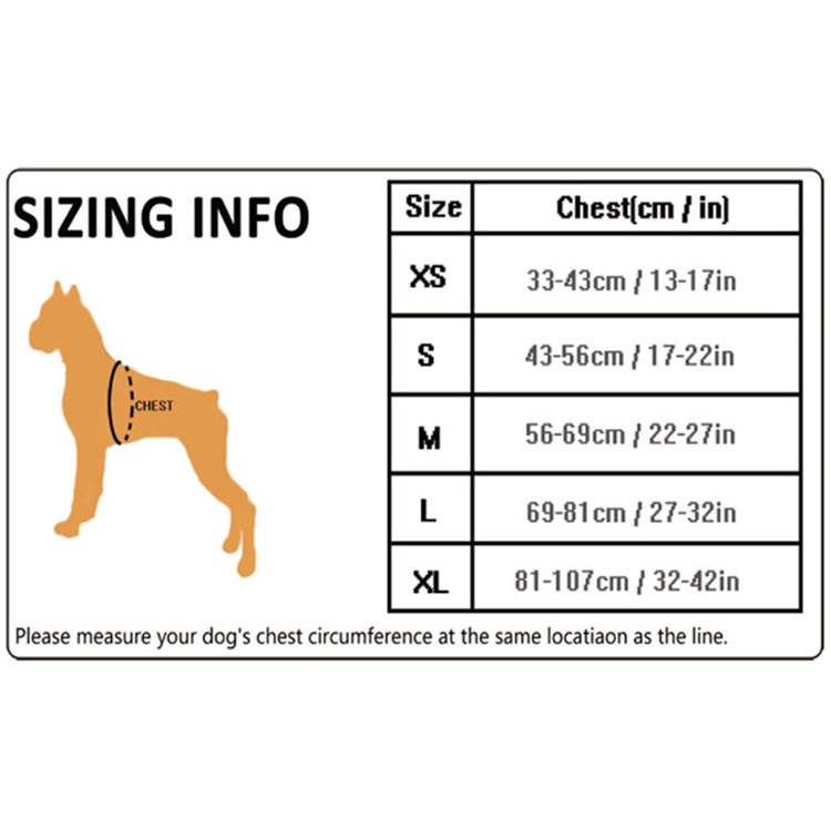 TRUELOVE Outdoor Adventure Pet Vest No-pull Dog Harness with Handle (TLH5651) - Black / Size: XL-7