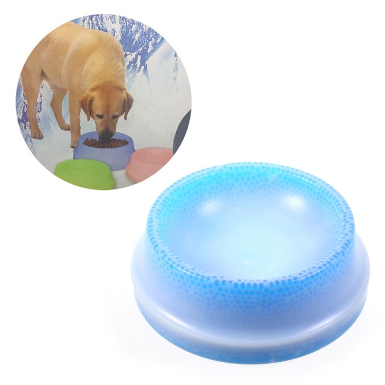 Frosty Bowls Water Food Pet Bowl - Blue-1