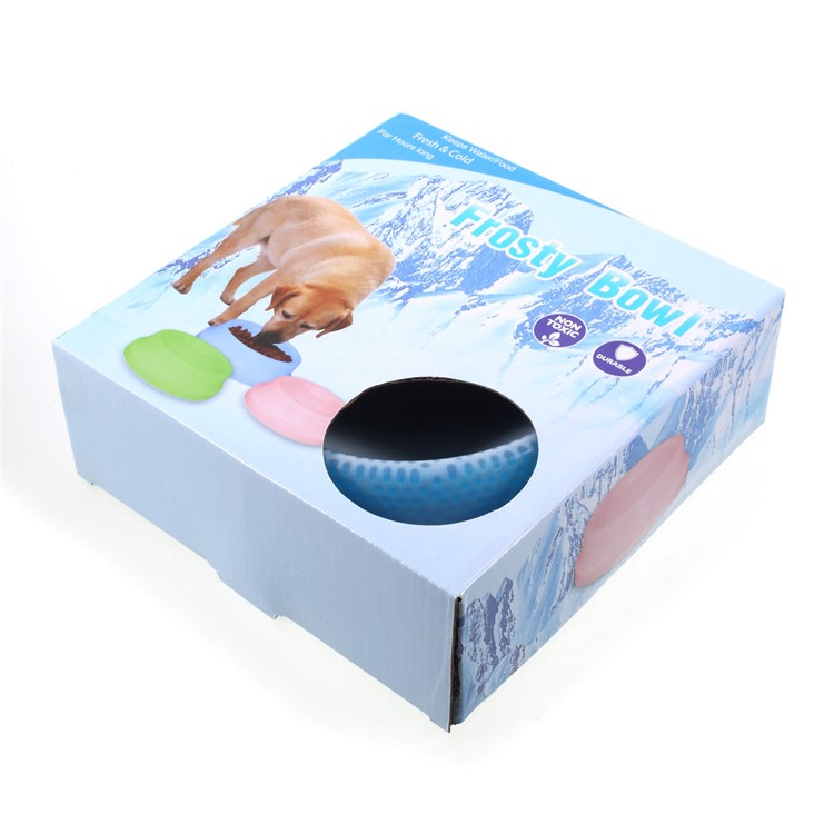 Frosty Bowls Water Food Pet Bowl - Blue-5
