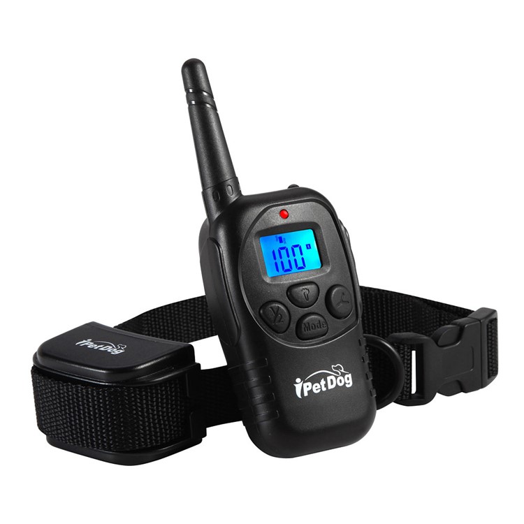 IT498 Waterproof Rechargeable Dog Training Collar with Remote Controller for 2 Dogs - EU Plug-5