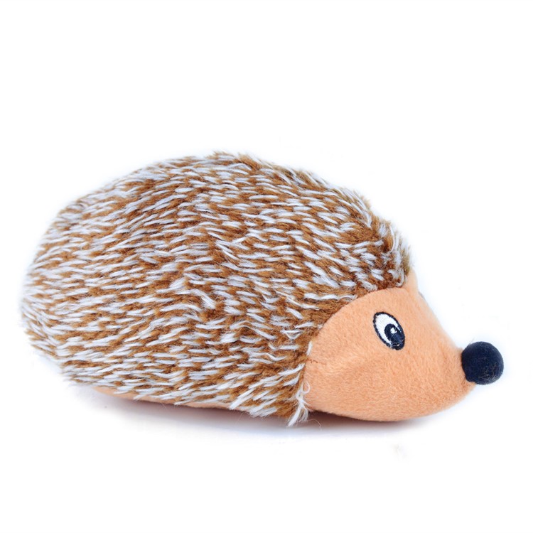 Hedgehog BB Sound Plush Toy Small Soft Doll for Pet Cat/Dog, 21cm-2