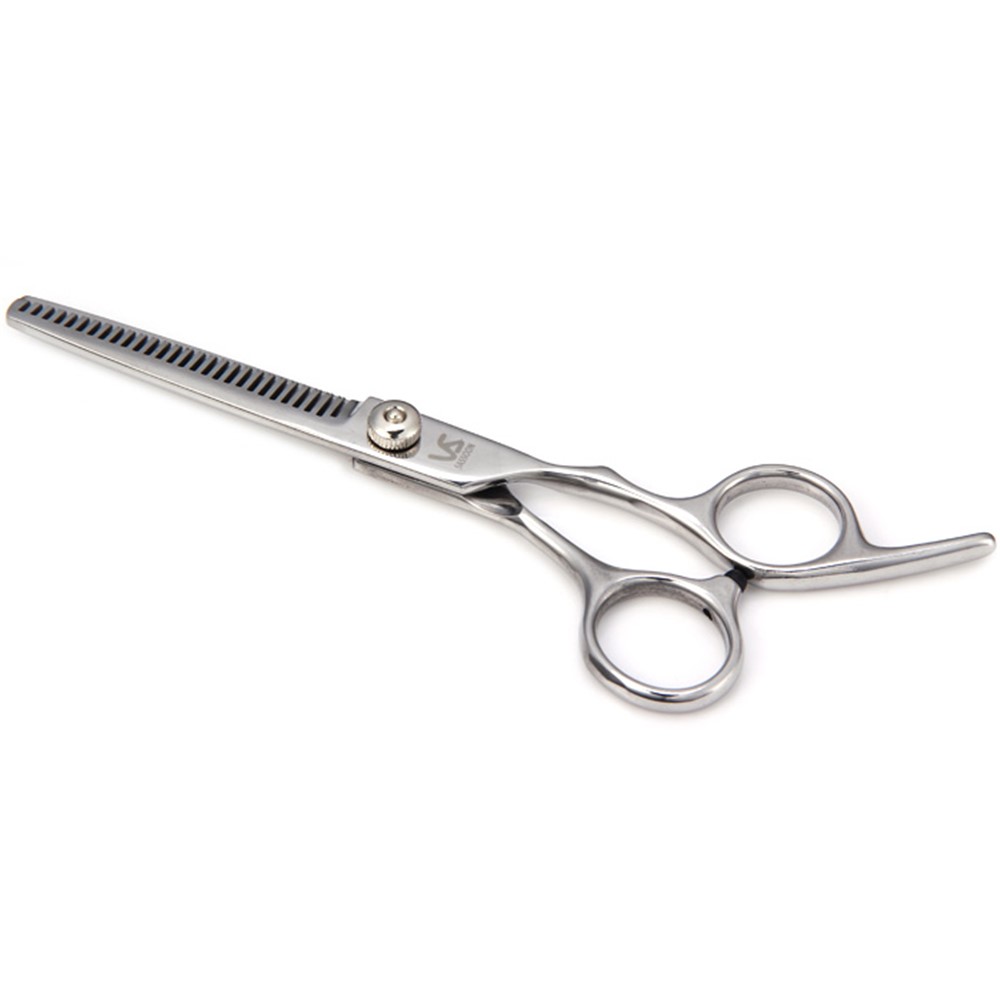Professional Haircut Barber Thinning Shear - Silver-2