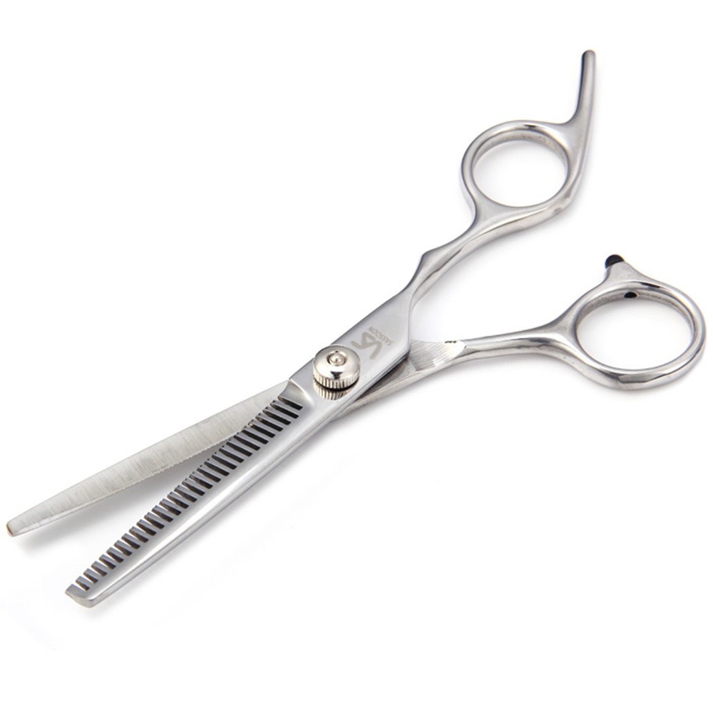 Professional Haircut Barber Thinning Shear - Silver-3