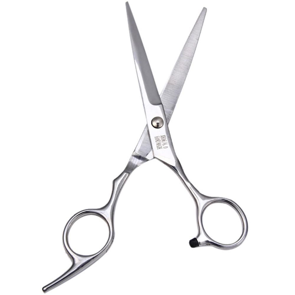 Professional Haircut Barber Scissor - Silver Color-1