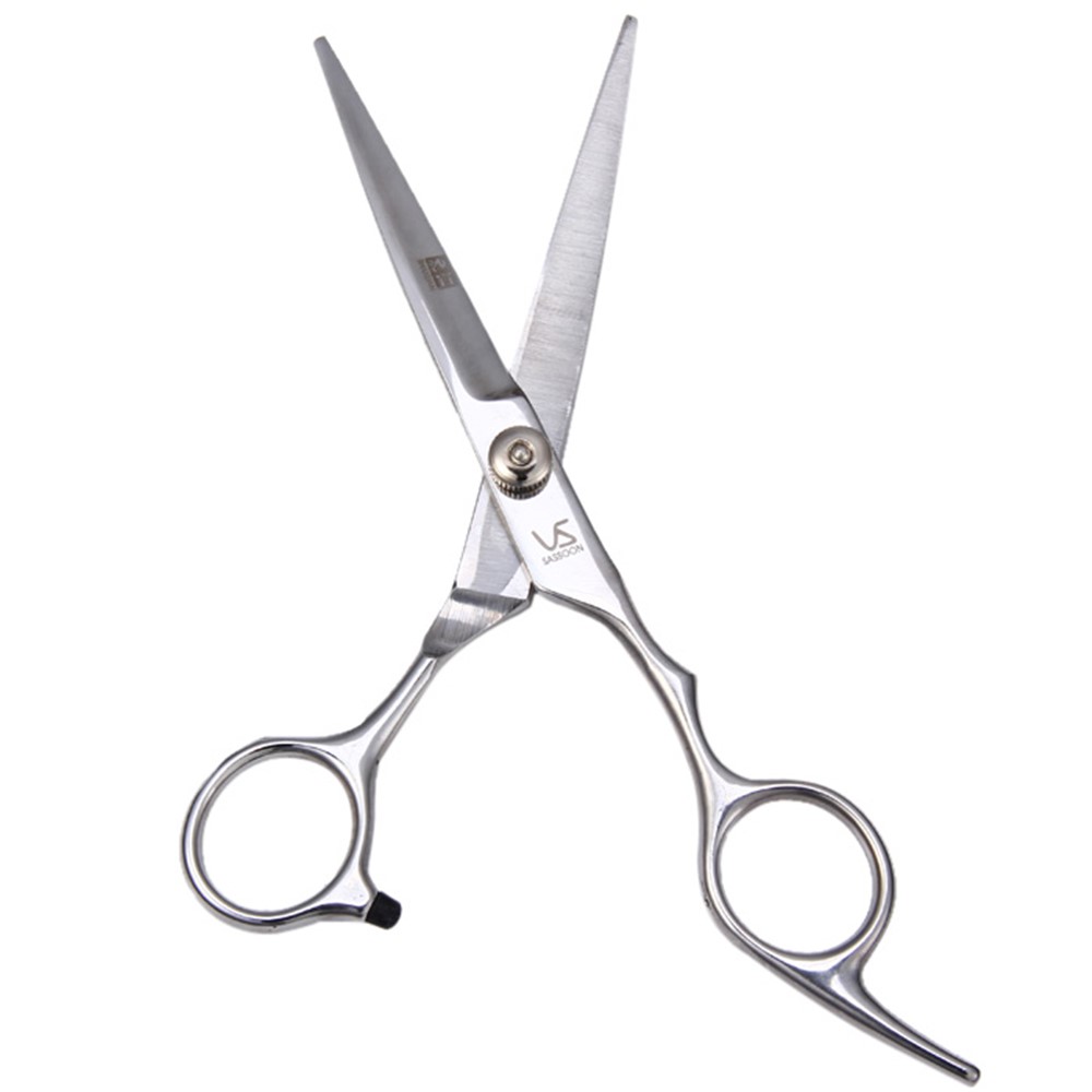 Professional Haircut Barber Scissor - Silver Color-3