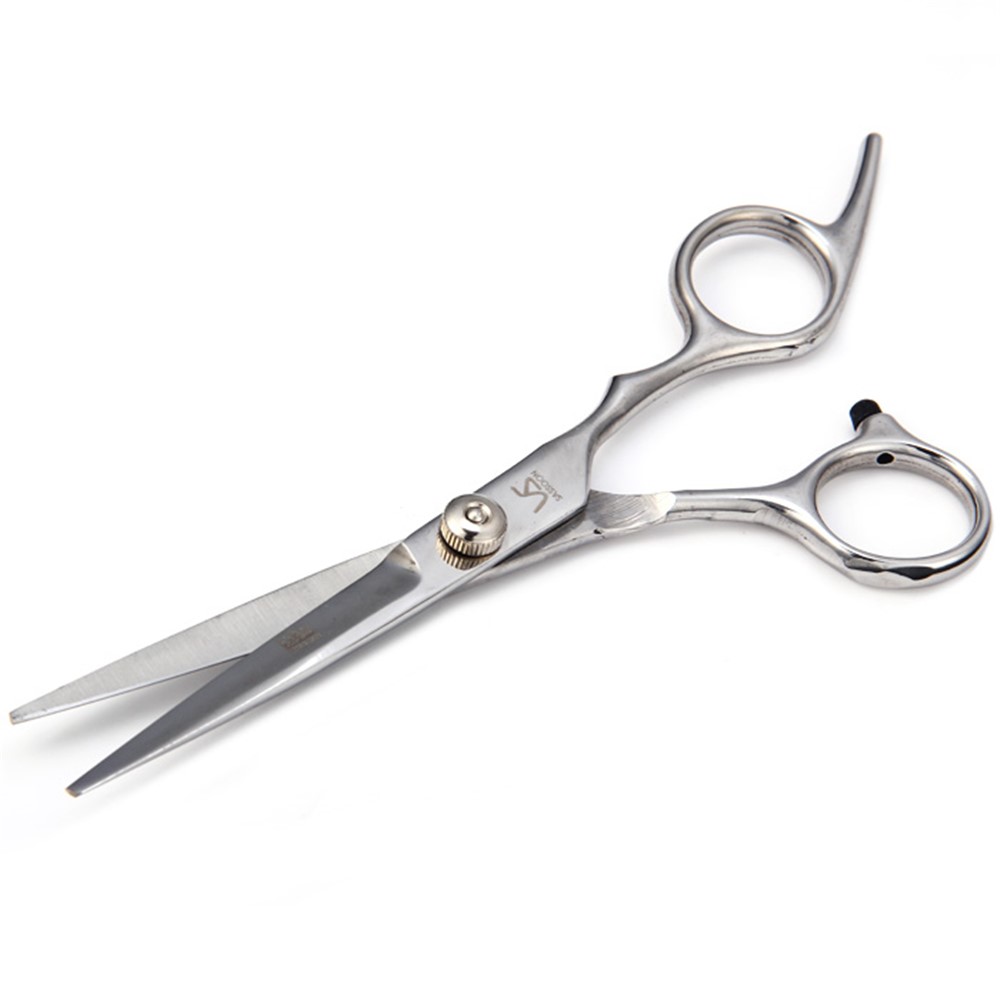 Professional Haircut Barber Scissor - Silver Color-4