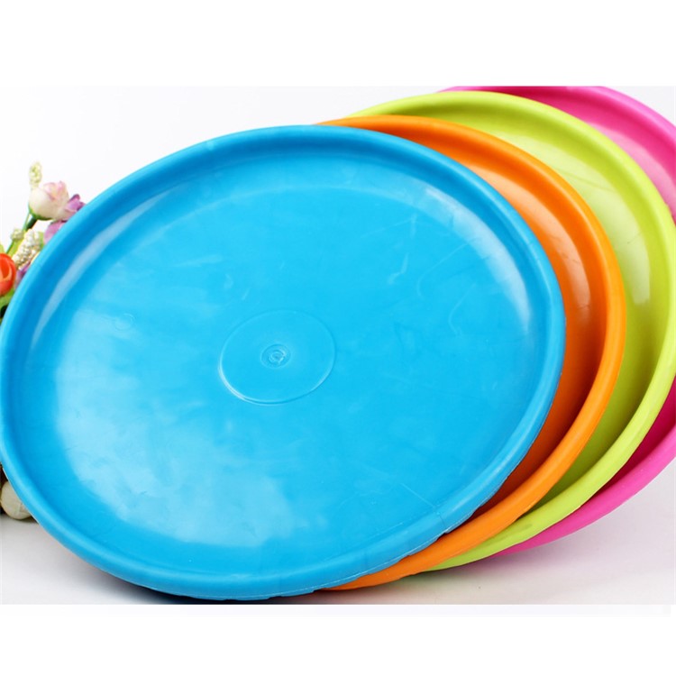 Pet Cuisine Dog Flying Disc Training Fetch Frisbee Outdoor Flyer Toy - Rose-5