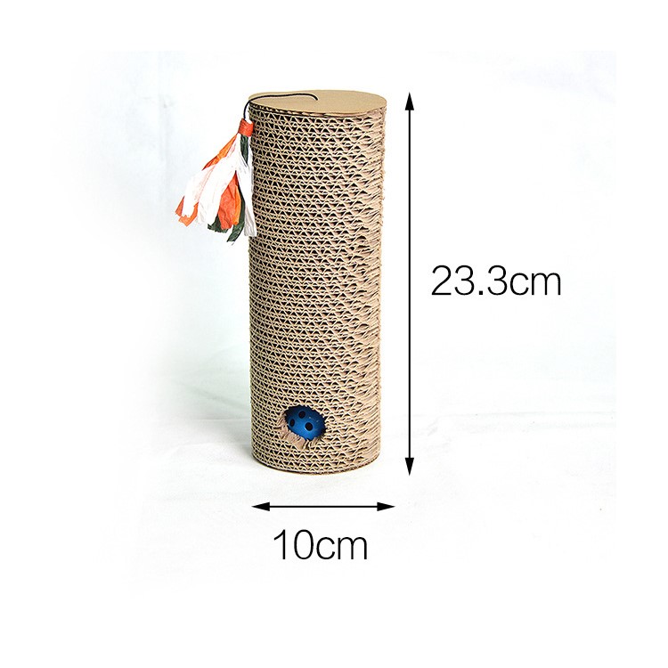 Corrugated Paper Cat Scratching Post Board Play Toy-2