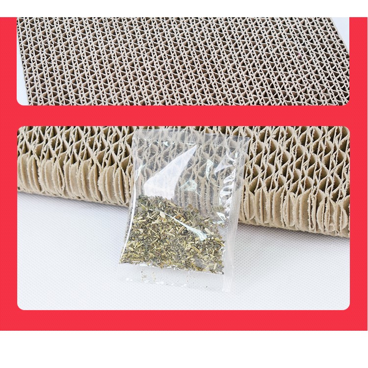 Corrugated Paper Cat Scratching Post Board Play Toy-5