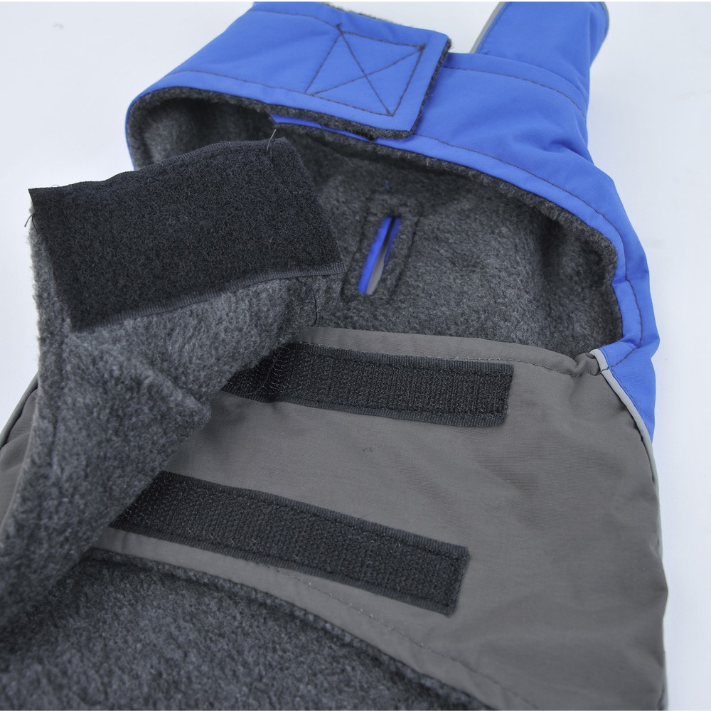 Waterproof Dog Vest Sports Pet Clothes Dog Coat Autumn and Winter Dog Jacket - Dark Blue / Size: 5XL-2