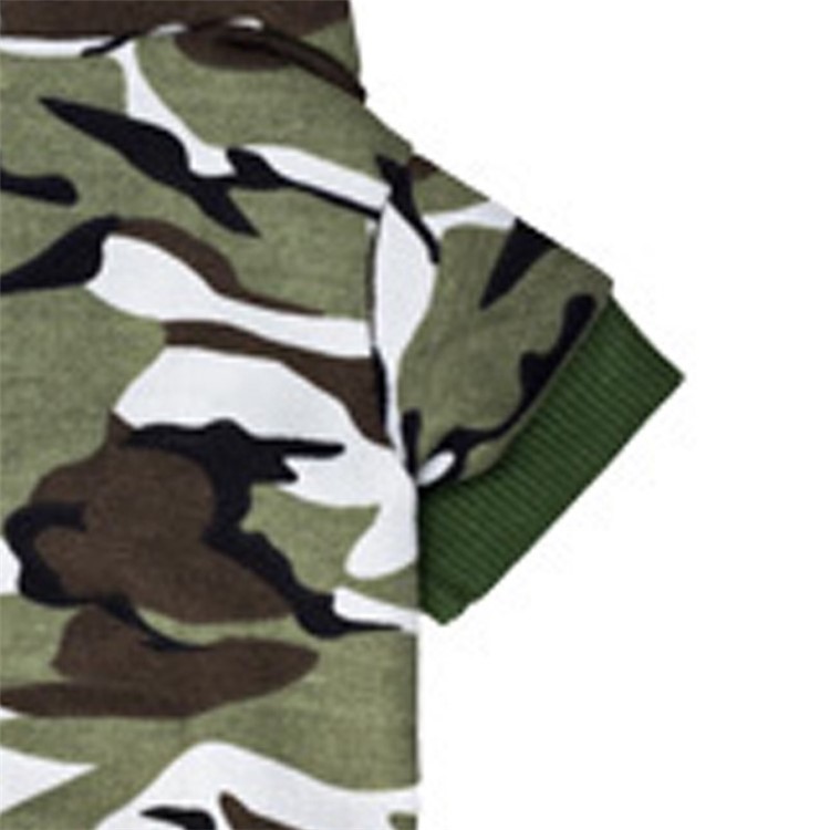 Camouflage Dog Fleece Autumn and Winter Dog Coat Pet Clothes - Size: M-5