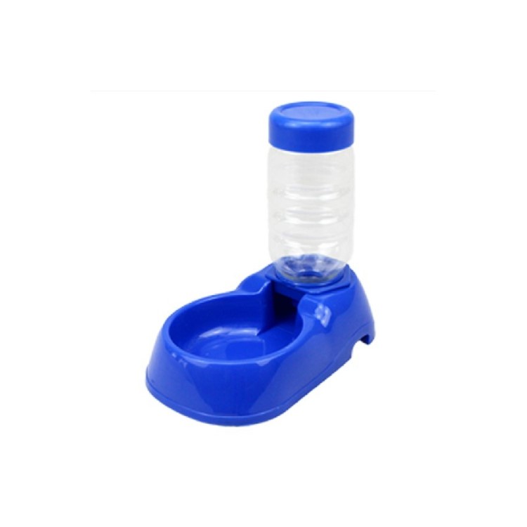 Dog Cat Pet Automatically Water Drinking Drinker Bowl Feeder - Blue-1