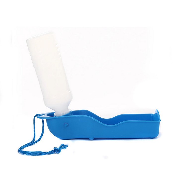 Pet Portable Dispenser Foldable Travel Drinking Feeder Water Bottle-3