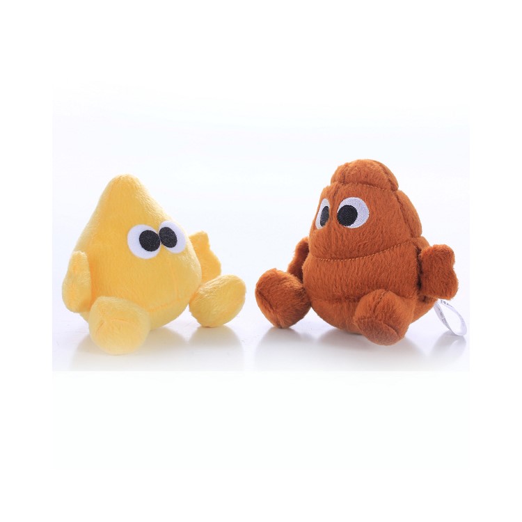 Cute Simulative Plush Poo Doll for Pet Dogs, Cats etc. - Yellow-2