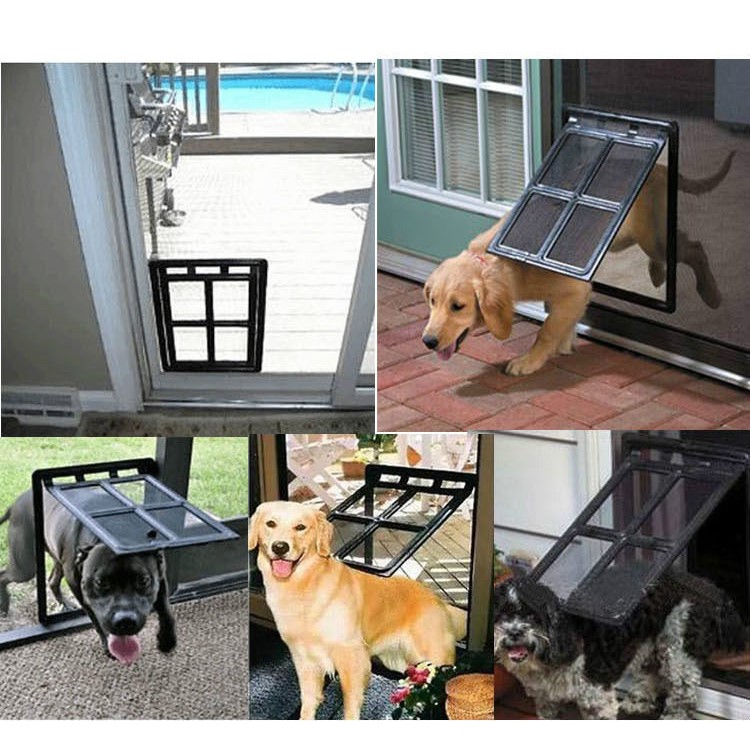 Mesh Pet Safe Pet Screen Door for Cat Dog S Size-7