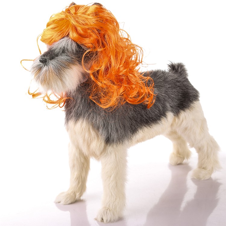Funny Pet Curly Hair Costume Wig - Style A-2