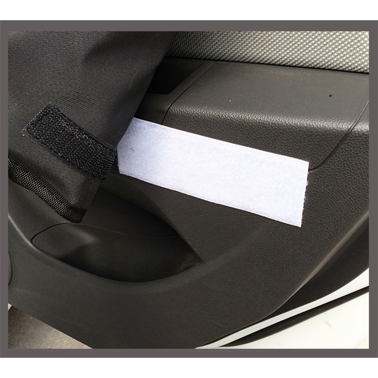 2 Pcs/set Scratch-resistant Simple installation Car Side Door Protection Pet Pad with Organizer, Size: 72 x 40cm-4